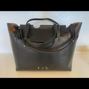 Off-white Black 38 Burrow Tote Bag